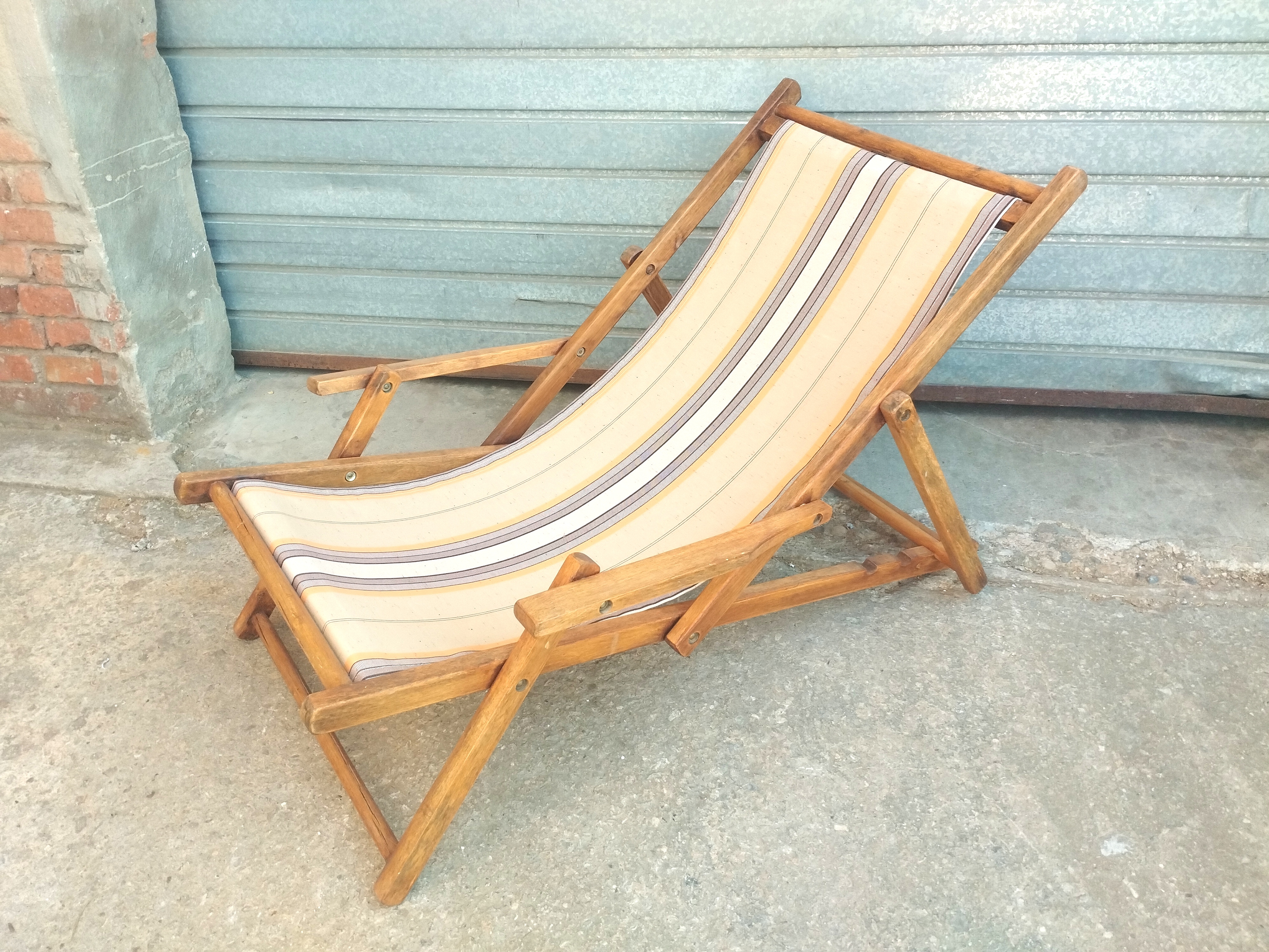 silla tumbona playa picnic jardin mad lon 37-82x63x107 1u